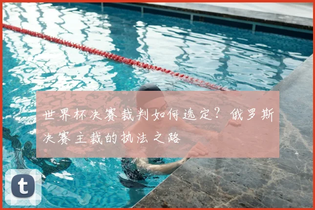 世界杯决赛裁判如何选定?俄罗斯决赛主裁的执法之路